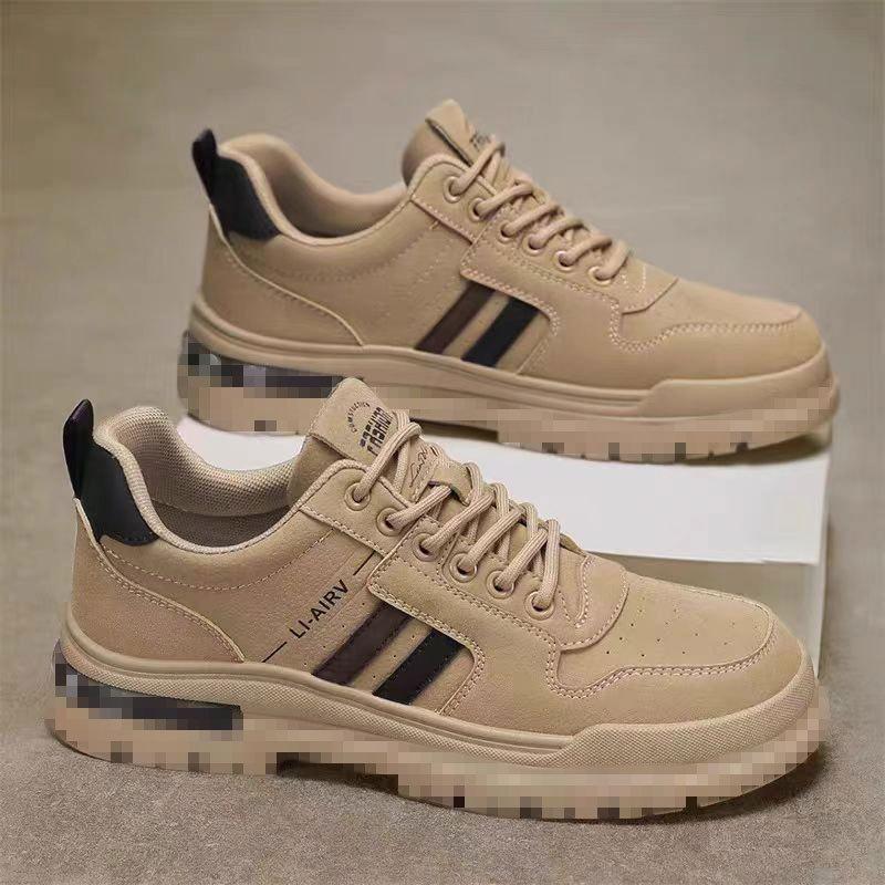 

Мужская обувь 2025 осень новая мужская ретро рабочая мужская обувь строительная площадка работа страхование труда обувь нескользящая и износостойкая обувь 44