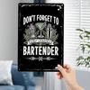 Wall Hanging Metal Sign Decorative Art 20x30cm