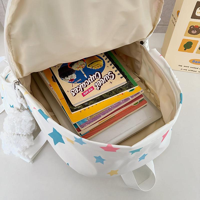 School Bag High Value Two-dimensional Sweet Girl Carrying Junior High School Students Casual Light