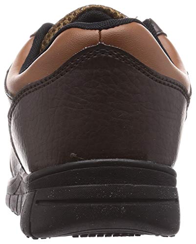 Fukuyama Rubber WA02 Men's Safety Shoes, Brown, Size 24.5