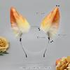 Handmade Plush Fox Ears Headband Cosplay Anime Convention Costume Accessory Cute Animal Ear Hair Band