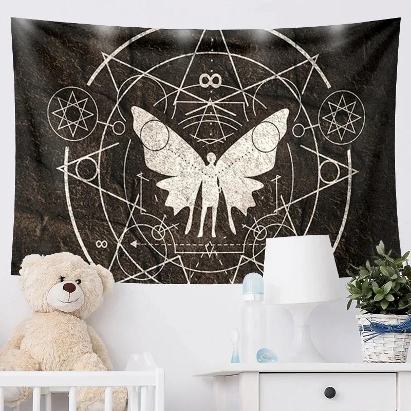 Home Wall Decoration Tapestry Mandala Psychedelic Array Hanging Cloth Office Living Room Tapestry