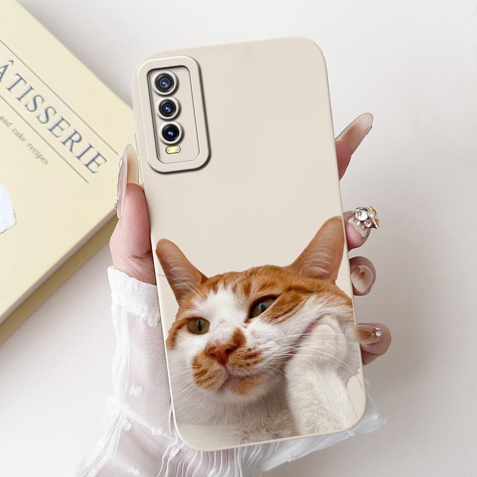 For Vivo Y11S Y12S Y20 2021 Case Vivo Y20a Y20g Y20i Y20S Y20t Elegant Printing Camera Protective Soft Silicone Phone Cases
