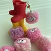 Poggle Hip Pom Pom Soft Fur Doll Useless Gift Keychain