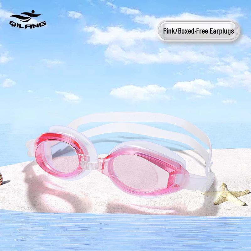 Qilang Universal Anti-Fog Waterproof Swimming & Diving Goggles for Adults & Children.