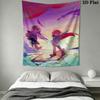Celeste Dawn Wall Hanging Printed Fabric Blanket Decorative Tapestries for Bedroom Living Room Home Decor