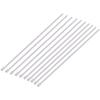 Exhaust Heat Wrap 2000℉ Black Car Exhaust Pipe Heat Insulation Wrap 50mm X 15m with 10 Stainless Steel Cable Ties Pipe Wrap