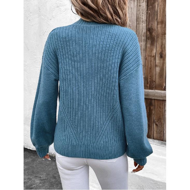 Ladies' New Versatile Work Four Seasons Leisure Daily Sexy Beautiful Loose Top Long Sleeve T-Shirt