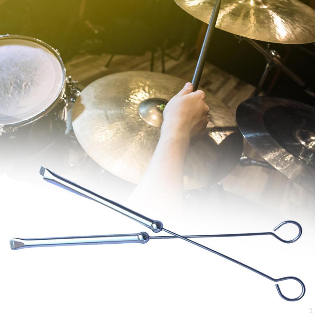 1 Pair Drum Brushes Gifts Comfortable Handles Percussion Accessories for Kids