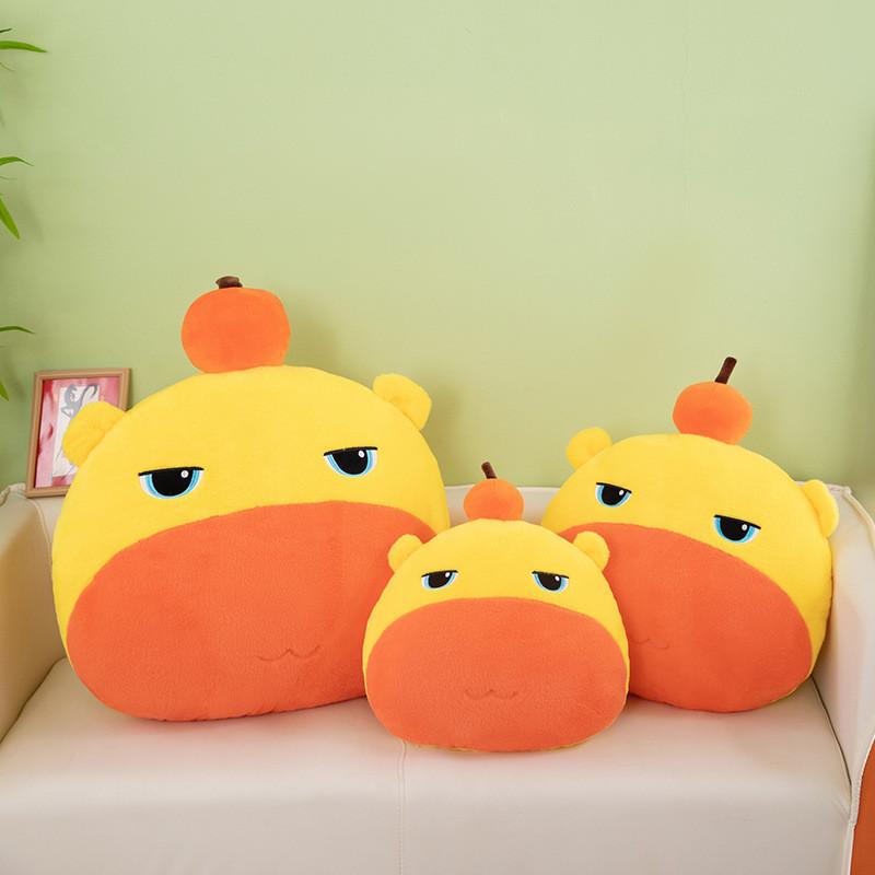 Shuitunlulu Cartoon Otter Plush Pillow With Soft Pp Cotton For Kids Sofa Decor