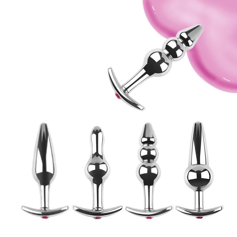 Stahl Sexkugeln Analkugeln Buttplugs Spielzeug für Männer Frau Annal Dildo Sextoy Tooys Für Weibliche Schwule Erwachsene Sexshop Cosplay Mujer