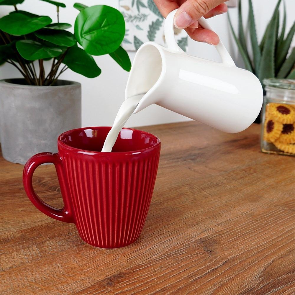 Mlecznik Porcelanowy Dzbanuszek na Mleko Mleczko Śmietankę Sosy Dipy 200 ml