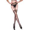 Women Sexy Stockings Garter Belt Adjustment Aurora Sockings Lace Floral Thin Oil Shiny Transparent High Socks Exotic Lingerie