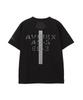 Avirex REMODEL DESIGN CREW NECK T-SHIRT (WEB&DEPOT Exclusive) Men's Remodel Design Crew Neck T-Shirt, Size L, 010, Black, 783-3934025
