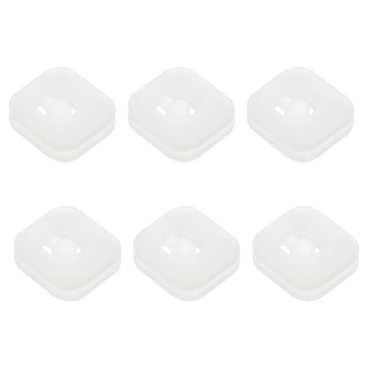 6Pcs Soft Silicone Tennis Racket Dampener Shock Absorbers Tennis Vibration Dampener Shockproof Tennis Accessories