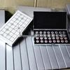 Tragbares faltbares magnetisches Schach-, Dame- und Backgammon-Set für Kinder und Studenten