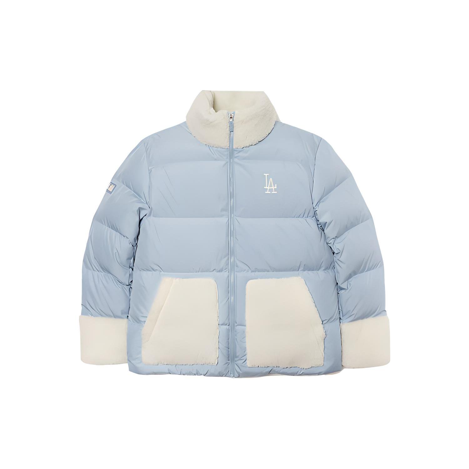 

New MLB Down Jacket Cropped Unisex Blue 3ADJEC216-07BLL M