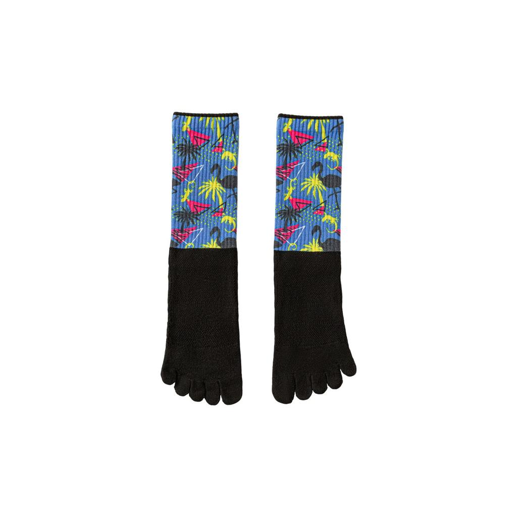 Coolmax Five-Toe Mid-Calf Socks for Men & Women - Perfect for Summer Hiking, Trekking, Marathon, and Trail Running