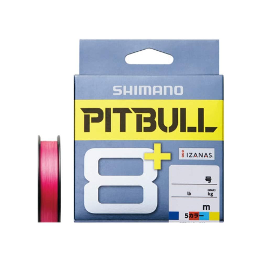Shimano Pitbull 8+ PE Line 200m 0.6mm Traceable Pink Fishing Line