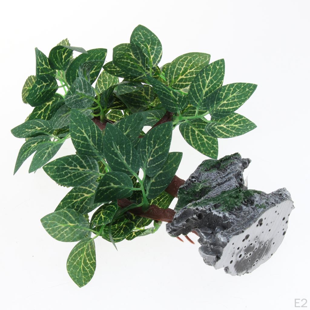 Water Mini Plastic Trees Aquarium s Ornament