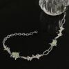Thorns rose tassel necklace female senior design sense new Chinese clavicle chain Internet celebrity female jewelry female