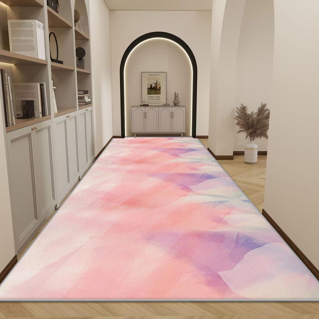 Nordic Luxury Hallway Long Rugs Stair Mat Hotel Floor Mats Abstract Carpet for Living Room Kitchen Corridor Mat Tapis Alfombra
