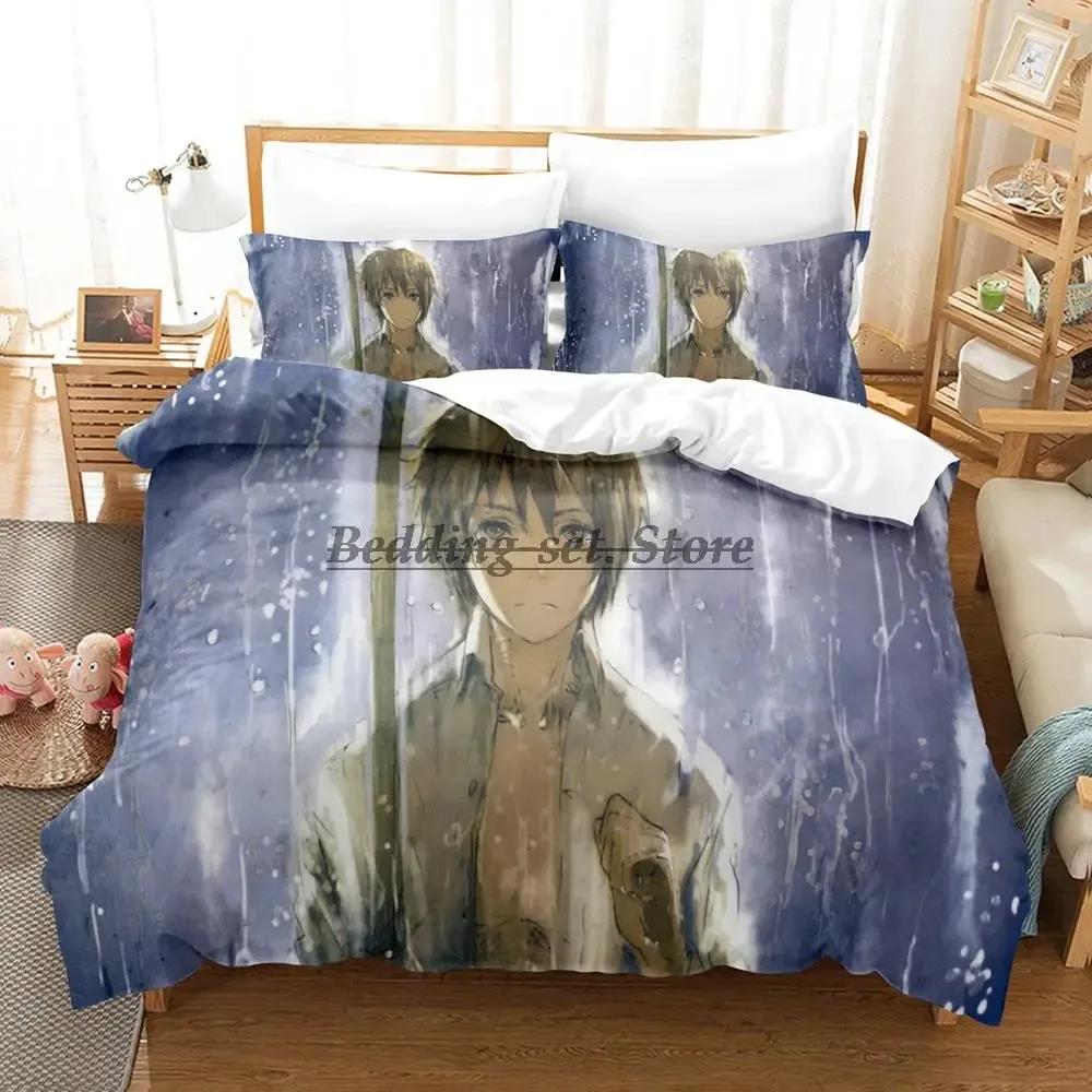 New No.6 Shion Nezumi Bedding Set Single Twin Full Queen King Size Bed Set Aldult Kid Bedroom Duvetcover Set Anime Bed Sheet