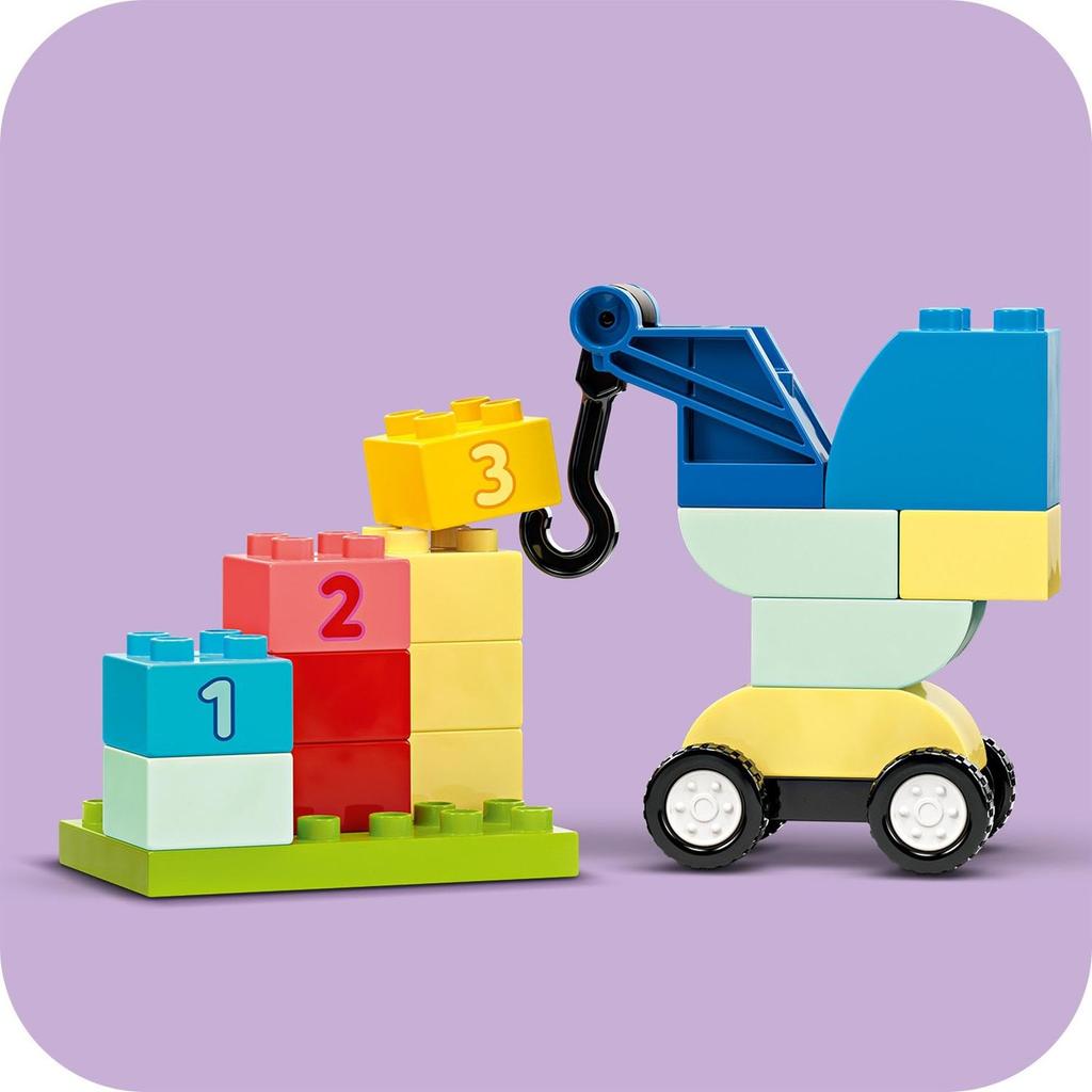 LEGO Duplo Duplo Container Deluxe og Leketøy Gave Bursdagskloss Pedagogisk Jul Gutter Jenter Barn 1 og et halvt år 2 år 3