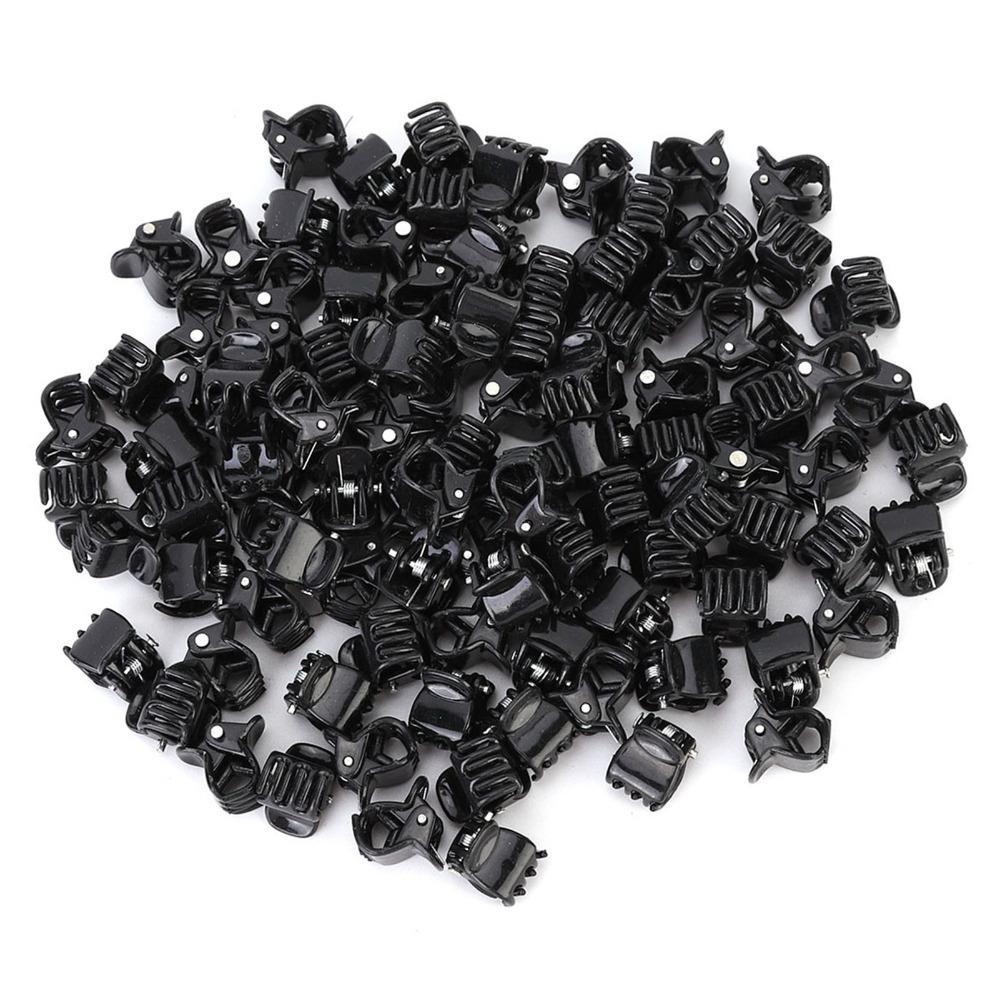 100pcs Non Slip Mini Hair Clips Small Claws Hair Accessories Plastic Hairpins Hair Styling