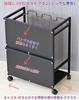 Secchuu Blindfold Separation Dust 3 Steel Garbage Bag Garbage Bag Tower Trash with Stylish Dust Assembly Lidless Trash Can Wagon, Separations, Holder,