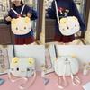 Cat Plush Cartoon Bags Backpack Kid Students Large Capacity Arcshaped Straps