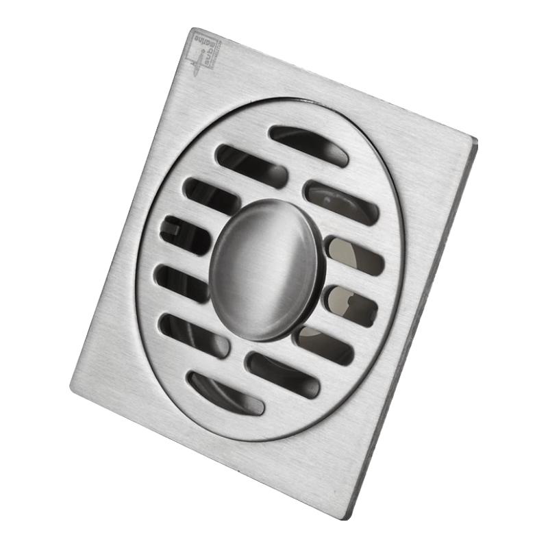Submarine Brushed Stainless Steel Anti-Odor Floor Drain