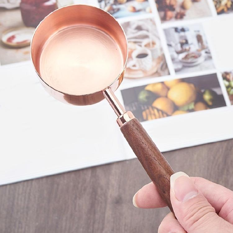 Metal Melting Spoon Wood Handle Melting Spoon for Seal Stamp Envelope Card Invitation Decoration and Art Craft Project