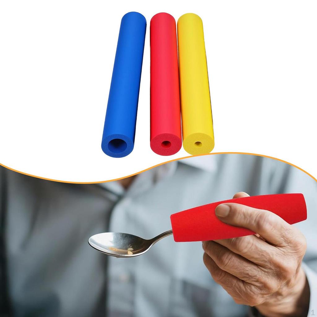 Tubing Adaptive Utensil Comfort Versatile Handle Cutlery Aid for Silverware Flatware, Fork Crochet