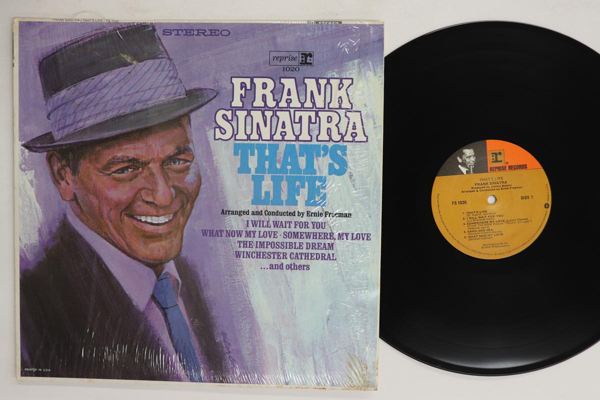 

LP Record FRANK SINATRA Thats Life FS1020 Reprise Records 1981 US Jazz Used