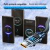 Ice Transparent 120W Fast Charging Braided Cable for Apple & Huawei