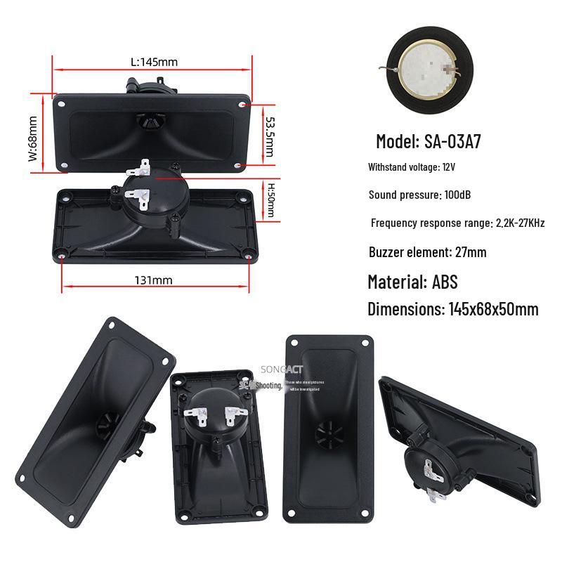 6-inch Piezoelectric Ceramic Birdsong Teaching Speaker and Tweeter