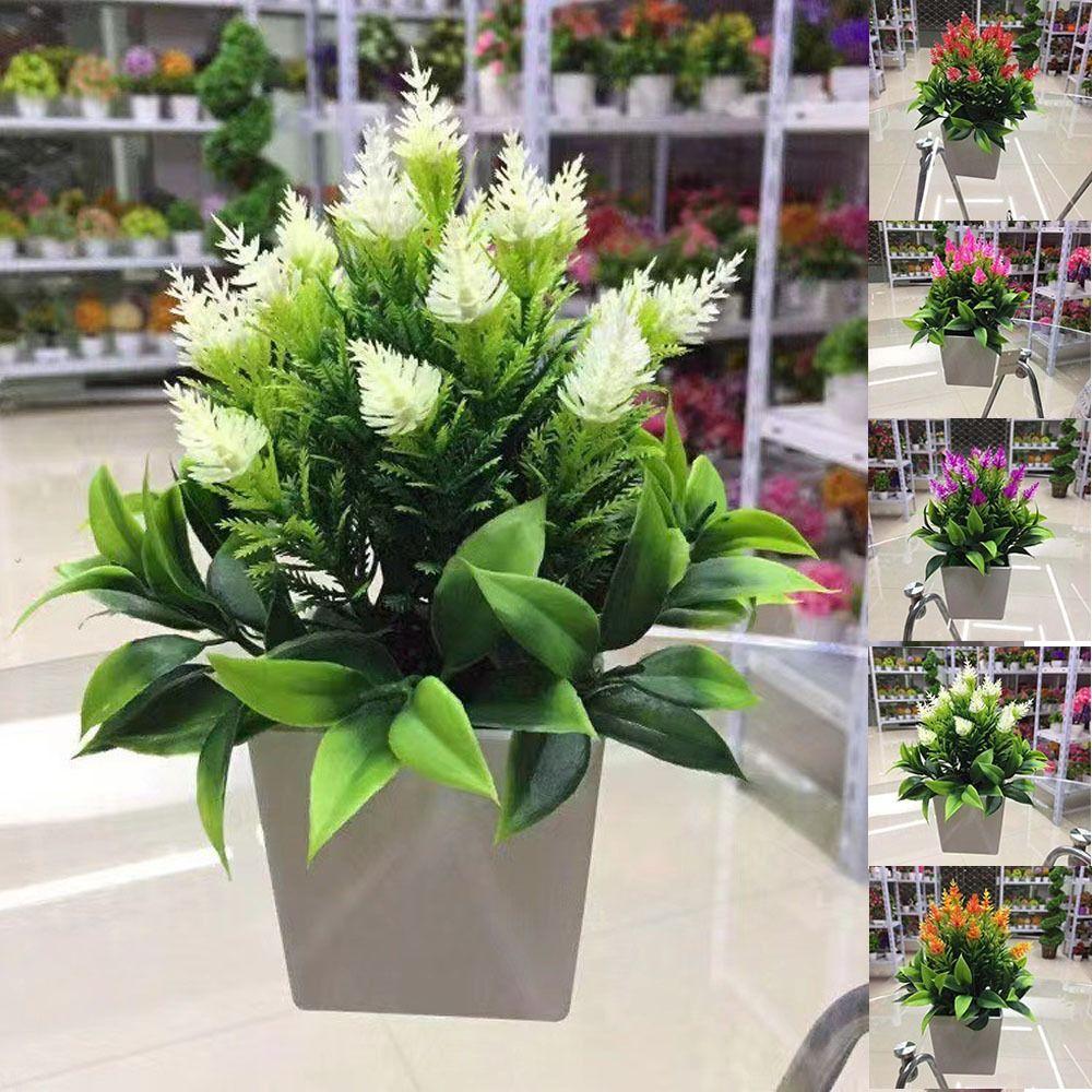 Decor Decor Interior Plante Artificiale din Plastic Copac în Ghiveci Flori Artificiale Plante Artificiale