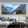 Pintura em tela de paisagem natural, pôsteres e impressões de montanha, arte de parede, imagens de paisagens, sala de estar, decoração de casa, quadros