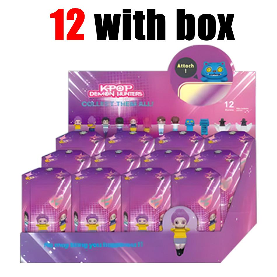 Anime Demon Hunters  Kpop Collectible PVC Mini Figurines Mystery Box Decorative Doll Models for Fans Pretty And Unique