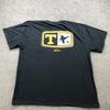 Tennessee Volunteers Shirt Mens XL Black Orange Drake Waterfowl Pocket Tee NCAA