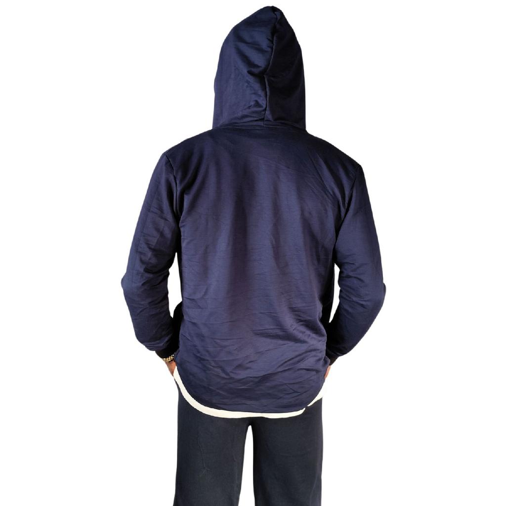 Navy Blue Tracksuit Team - Hooded Top And Tracksuit
