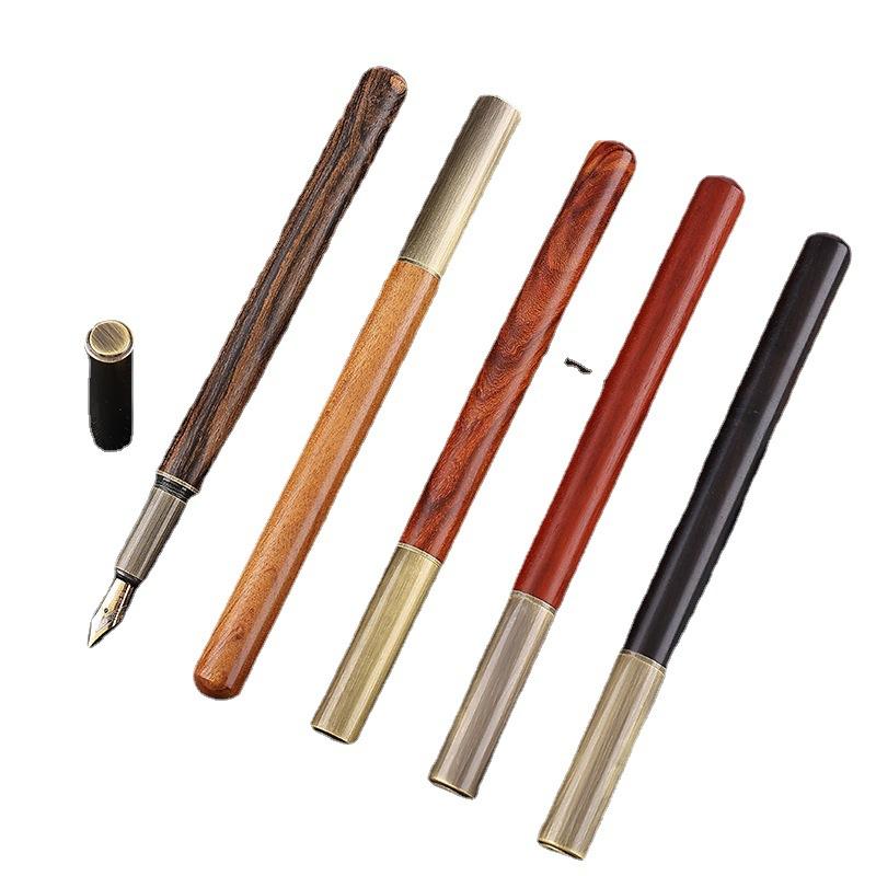Brass Retro Sandalwood Pen, Brass Sandalwood Business Pen Signature Pen, Advertising Pen