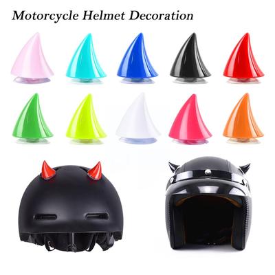 Auto Motorradhelm Teufelshorn Motocross Integralhelm Hörner Persönlichkeitsdekoration Straße Universal Dekorativ Off V1z0