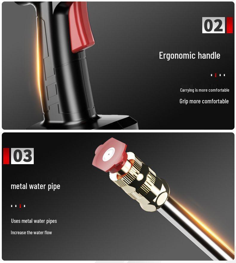 Automatic Lithium Battery Wireless High-Pressure Car Washer