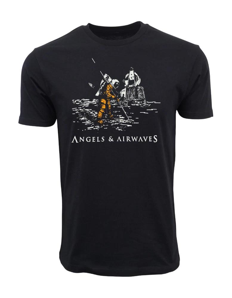 Unisexs Angels And Airwaves Moon Landing T Shirt S