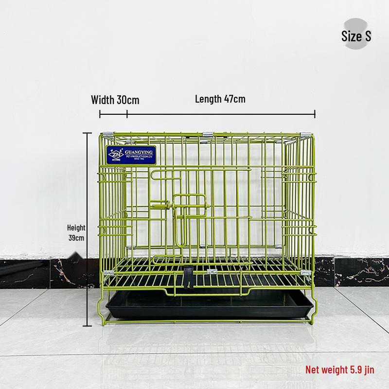 

Foldable Stainless Steel Pet Cage for Small Animals