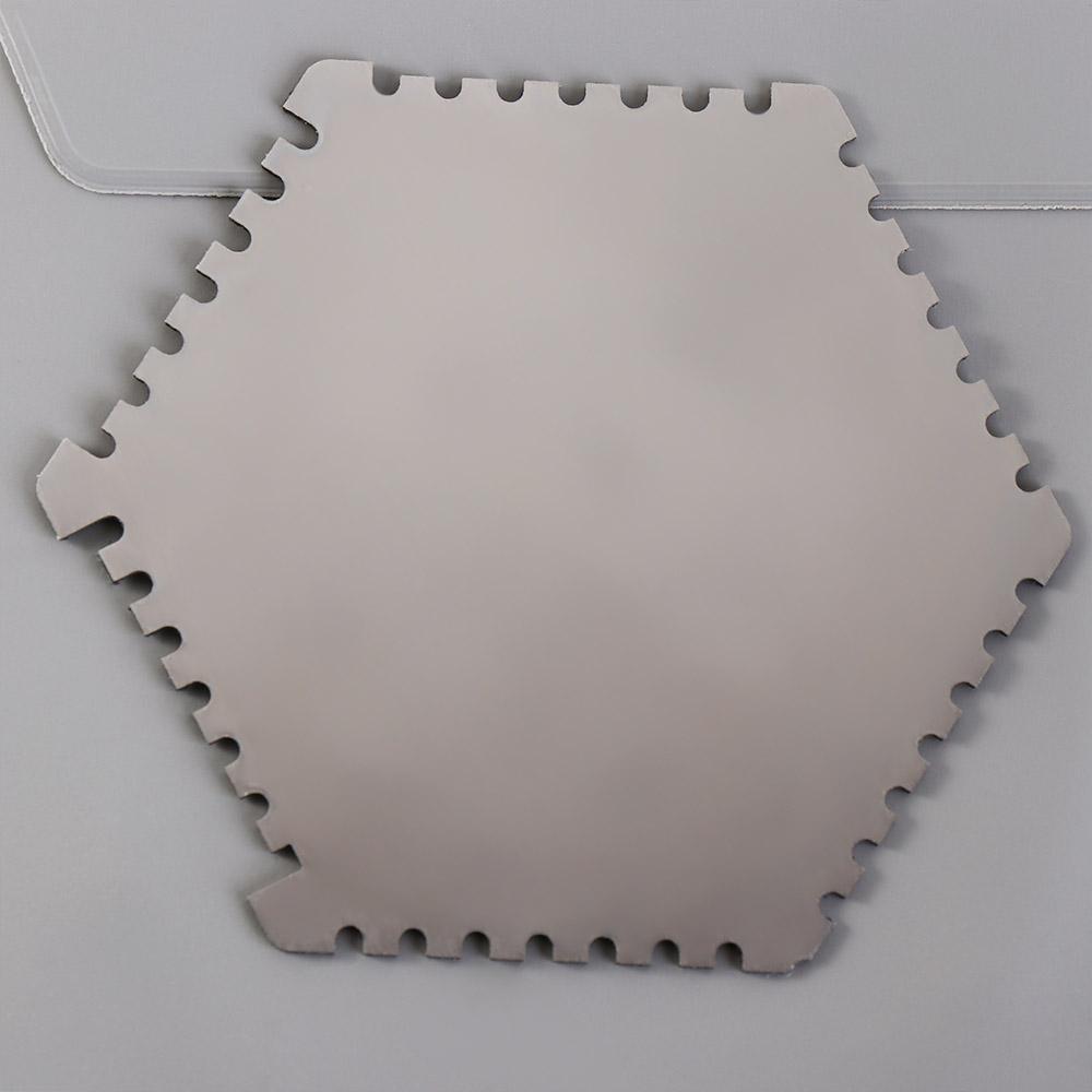 High Precision Hexagon Wet Film Comb Paint Coating Width Measuring Instruments  Color Paint