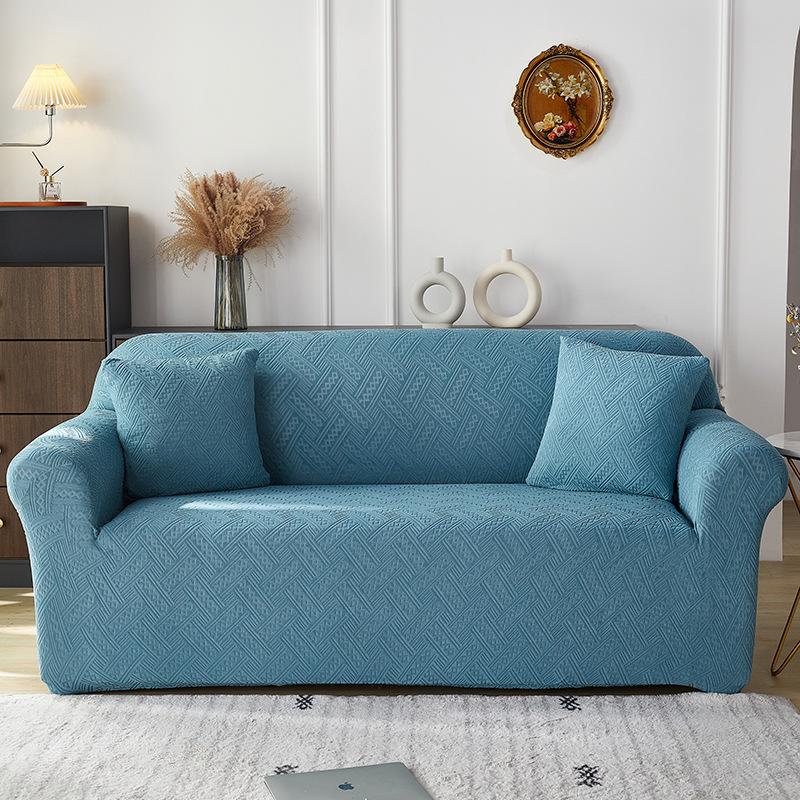 Nordic American Carved Sofa Cover All Wrapped Cover Cover Four Seasons Universal Elastic Cushion Living Room Cover Cloth Sofa Cover
