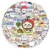 60 PCS Korean Style Cute Animal Stickers, Waterproof Vinyl Decals for Phone Case Cup Notebook Helmet Fridge Decor